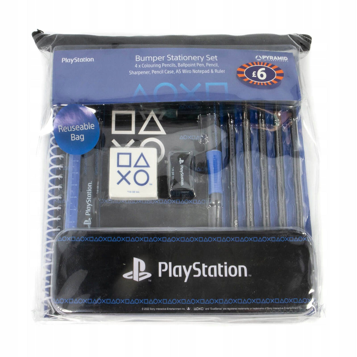 Taccuino Playstation Set Cancelleria Notebook