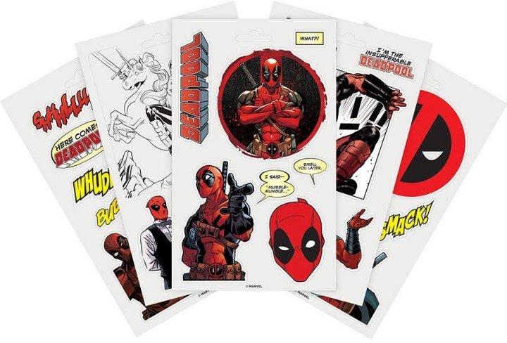 Marvel Stickers Set di 5 adesivi