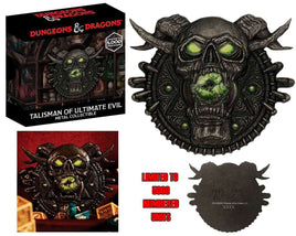 Dungeons & Dragons Talisman of Ultimate Evil Medallion and Art Card