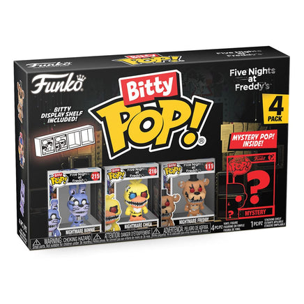 Funko Bitty Pop Five Nights at Freddy's 4 Pack Nightmare Bonnie