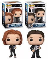 Set 2 Funko Pop X-File Dana Skully Fox Mulder
