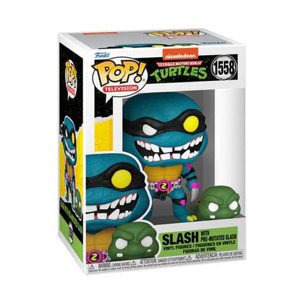 Funko Pop Teenage Mutant Ninja Turtles Buddy Slash e Pre-mutated