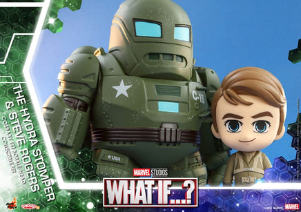 Mini Figure What If...? Hydra Stomper e Steve Rogers Cosbaby Hot Toys