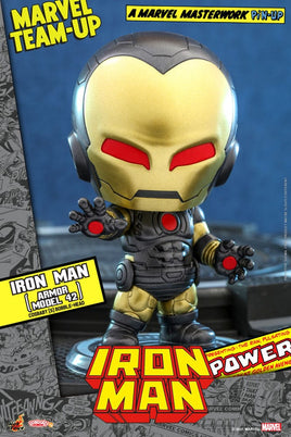 Mini Figure Iron Man Armatura Modello 42 Cosbaby Hot Toys