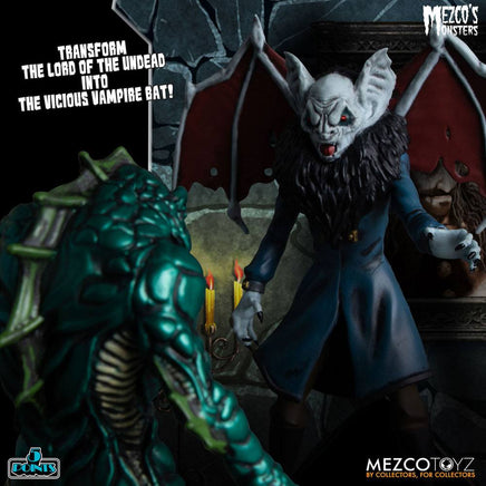 Action Figure Mezco's Monsters 5 Point Tower of Fear Deluxe Set