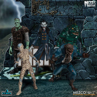 Action Figure Mezco's Monsters 5 Point Tower of Fear Deluxe Set