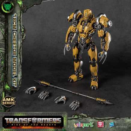 Model Kit Action Figure Tranformers Rise Of The Beasts Cheetor Amk