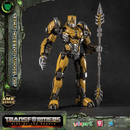 Model Kit Action Figure Tranformers Rise Of The Beasts Cheetor Amk