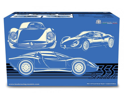 Modellino Alfa Romeo 33 Coupè Stradale 1967 D Version Telaio 111 1/18 Laudaracing