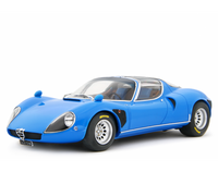 Modellino Alfa Romeo 33 Coupè Stradale 1967 D Version Telaio 111 1/18 Laudaracing