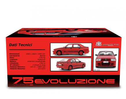 Modellino Alfa Romeo 75 1.8i Turbo Evoluzione 1/18 Laudaracing