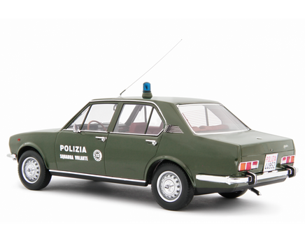 Modellino Alfa Romeo Alfetta Squadra Volante Polizia 1973 1/18 Laudaracing