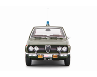 Modellino Alfa Romeo Alfetta Squadra Volante Polizia 1973 1/18 Laudaracing