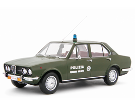 Modellino Alfa Romeo Alfetta Squadra Volante Polizia 1973 1/18 Laudaracing