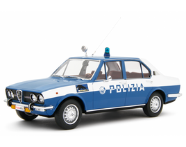 Modellino Alfa Romeo Alfetta Squadra Volante Polizia 1976 1/18 Laudaracing