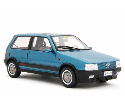 Modellino Fiat Uno Turbo i.e. Antiskid 1988 1/18 Laudaracing