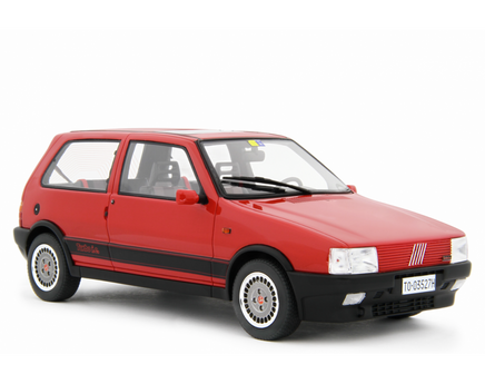 Modellino Fiat Uno Turbo i.e. Antiskid 1988 1/18 Laudaracing