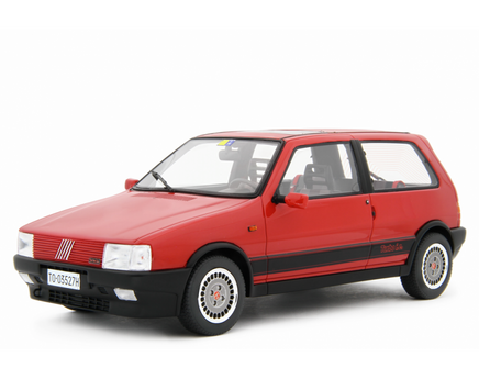 Modellino Fiat Uno Turbo i.e. Antiskid 1988 1/18 Laudaracing