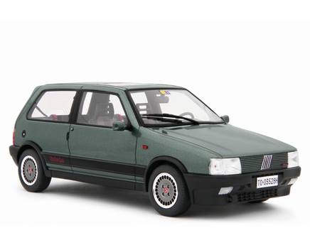 Modellino Fiat Uno Turbo i.e. Antiskid 1988 1/18 Laudaracing