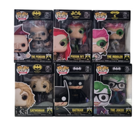 Set 6 Funko Pop Batman 85Th Anniversario Joker Ridler Catwoman Poison Penguin