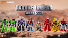 Set 9 Action Figure Transformers Blokees Kit Galaxy Versione 02 SOS