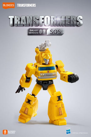 Set 9 Action Figure Transformers Blokees Kit Galaxy Versione 02 SOS