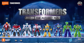 Set 9 Action Figure Transformers Blokees Kit Galaxy Versione 03 Autobot Run