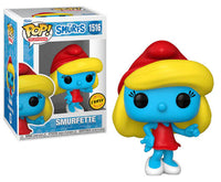 Lotto 5 Funko Pop Puffi Smurfs Limited Edition Puffetta Rossa