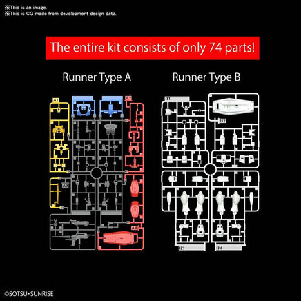 Model Kit Action Figure Gunpla Eg Gundam Rx-78-2 1/144 Bandai