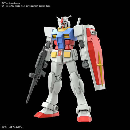 Model Kit Action Figure Gunpla Eg Gundam Rx-78-2 1/144 Bandai