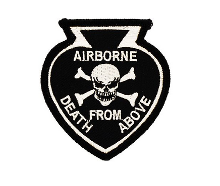 Patch Toppa 101° Divisione Paracadutisti Airborne Asso di Picche U.S. Army