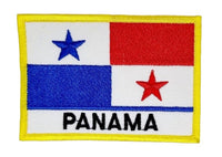 Patch bandiera Panama termoadesiva