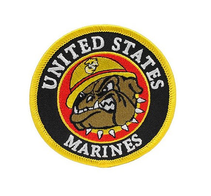 Patch Toppa Bulldog Marines USMC U.S. Army