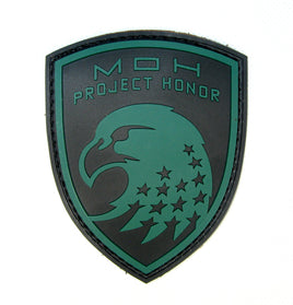 Patch Gommata Medal of Honor velcrata Verde