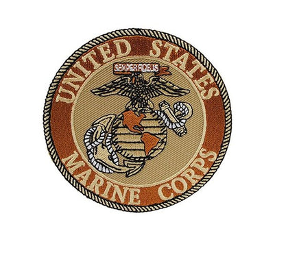 Patch Toppa Marines Desert Storm USMC U.S. Army