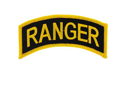 Patch Toppa Scritta Ranger U.S. Army