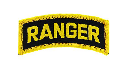 Patch Toppa Scritta Ranger U.S. Army