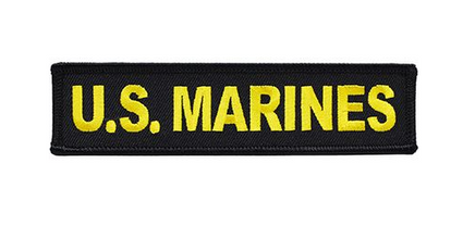 Patch Toppa scritta U.S. Marines USMC U.S. Army