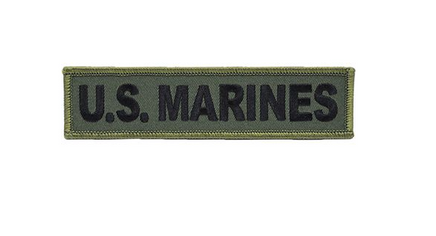 Patch Toppa scritta U.S. Marines USMC U.S. Army