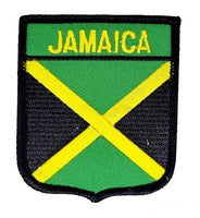 Patch bandiera scudetto Jamaica termoadesiva