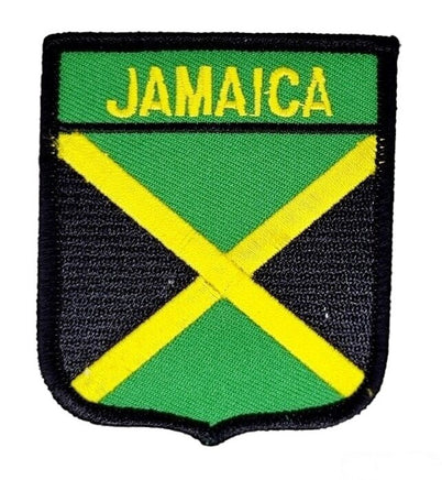 Patch bandiera scudetto Jamaica termoadesiva