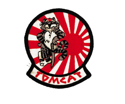 Patch Toppa Aereo Tomcat F14 Japan U.S. Naval Aviation Navy