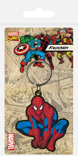 Portachiavi gommato Spiderman Uomo Ragno Marvel Comics