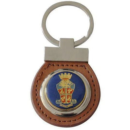Portachiavi in metallo smaltato ed ecopelle Arma dei Carabinieri